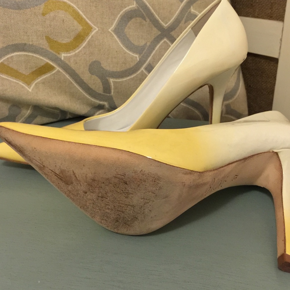 Aldo Yellow Ombré Pumps - Picture 4 of 4